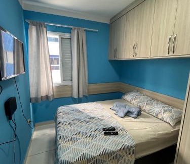 Maracana Apartment | Apto Varanda Gourmet, Vista Mar, Churrasqueira- wi fi 2 Tvs