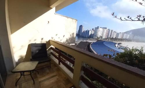Porchat Island Apartment | Apto Vista Mar com Ar cond, Piscina e Garagem