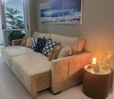 Parque Enseada Apartment | Apto Vista-Mar - Enseada, Guarujá