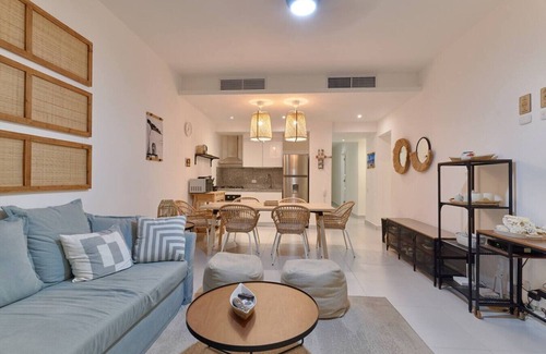 Juan Dolio - El Pueblo Apartment | Aquarella Juan Dolio 2BR Sunset Beach Front