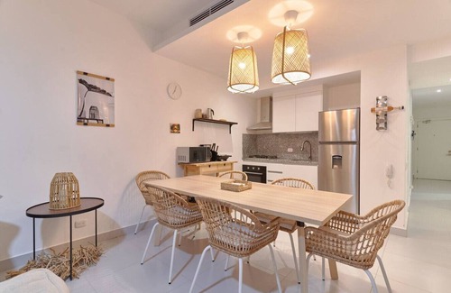 Juan Dolio - El Pueblo Apartment | Aquarella Juan Dolio 2BR Sunset Beach Front