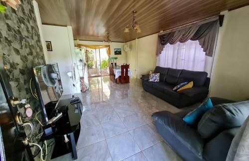 Penas Blancas House | Arboledas house by the River,Forest and Gardens