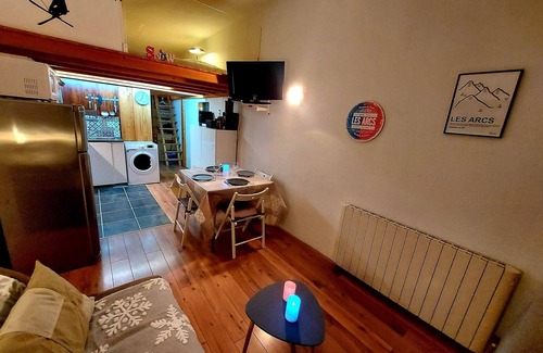 Arc-2000 Apartment | Arc 2000 Haut de gamme 5*, ski in ski out, renovated 2019, View Mont Blanc WIFI