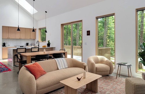 Weaverville House | Architect-Designed 3BR Forest Retreat Near Asheville
