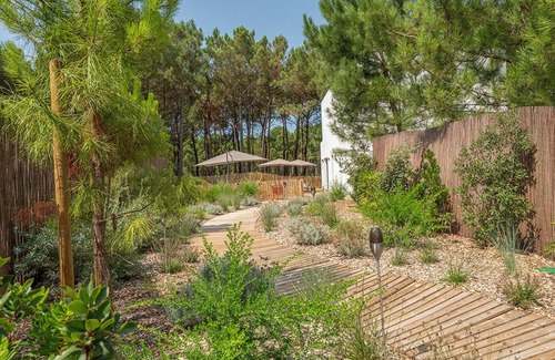 Les Mathes Villa | Architect-designed villa, La Palmyre golf course, 400m from beaches, swimming pool, sleeps 9