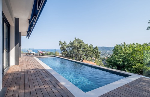 Les Termes Villa | Architect-Designed House, Heated Pool and Sea View