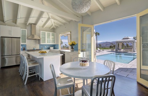 Little Tuscany House | Architectural Digest Featured Estate Offers Movie Nights Under The Desert Stars!