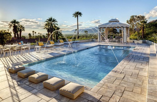 Little Tuscany House | Architectural Digest Featured Estate Offers Movie Nights Under The Desert Stars!