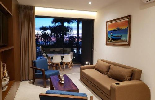 Flamingos Apartment | Aria Ocean 208 Departamento con playa Nvo Vallarta