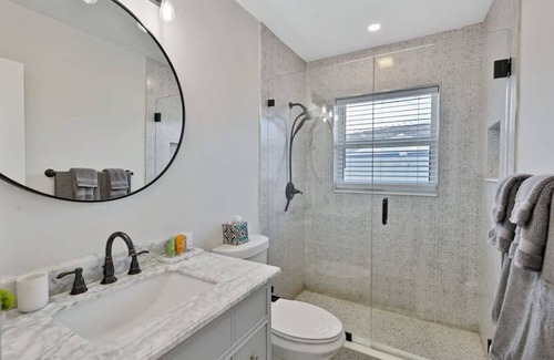 Garden Isles House | Ariel Beach Cottage Sleeps 11 Heated Pool minutes from BEACH!!!