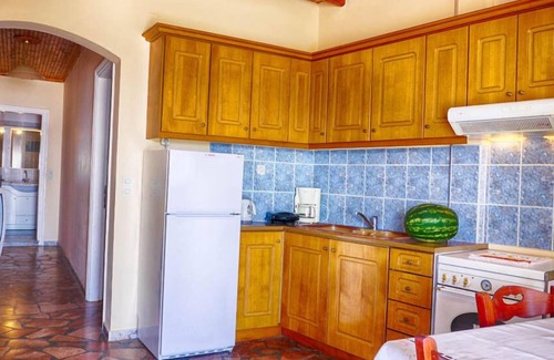 Agios Georgios Pagon Apartment | Arista Ferienwohnung 1 - mit Meerblick nur 50m vom Strand in Agios Geoegios Pagon
