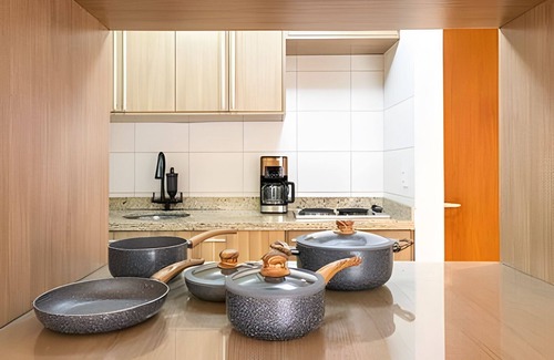 Boqueirao Apartment | ARK Houses - Flat Beira-Mar com Piscina