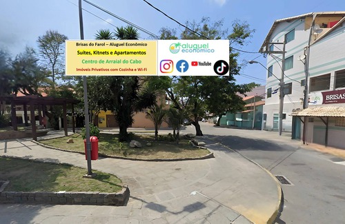 Centro Apartment | Arraial do Cabo - Suite 104 - Brisas do Farol - Economic Rent