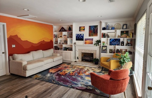 Huntersville House | Art Jungle Sanctuary Home