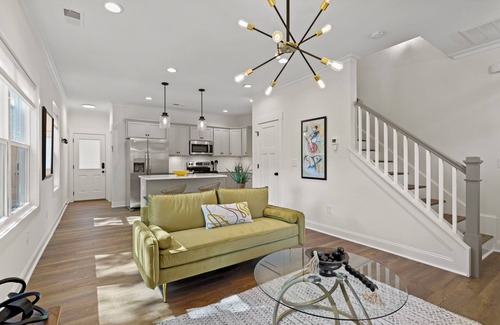 Parker House | Art West A - Charming townhome in West End Arts District Greenville.