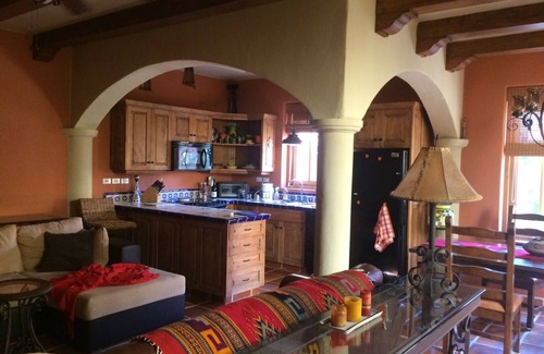 Nopolo Villa | Artfully decorated villa steps from the beach and golf course in Loreto Bay.