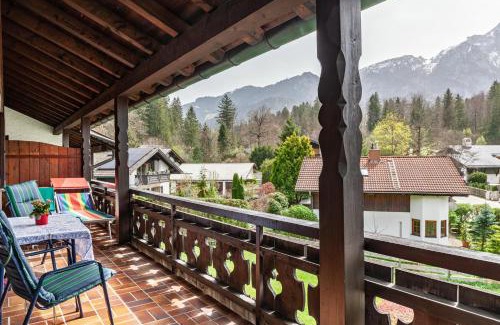 Untergrainau Apartment | Aschaubichl - Wohnung Alpenrose