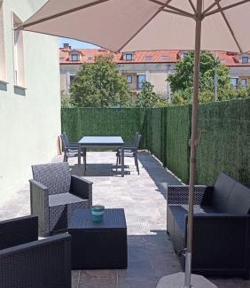 Fisterra Apartment | Aserradero - Bajo con terraza y piscina !