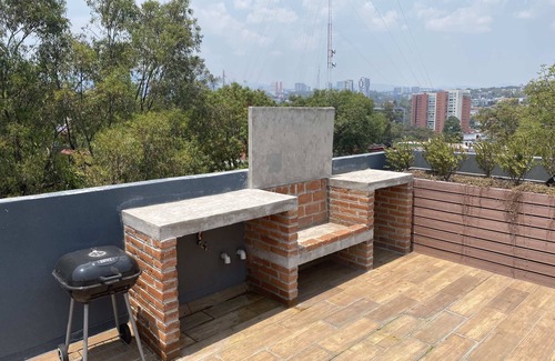 Cuajimalpa Apartment | Asombroso Depto en Acogedor en Sanfa fe