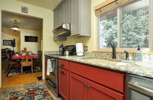 Nathrop Cabin | Aspen Grove with a cozy fireplace and a hot tub, come take the chill off!