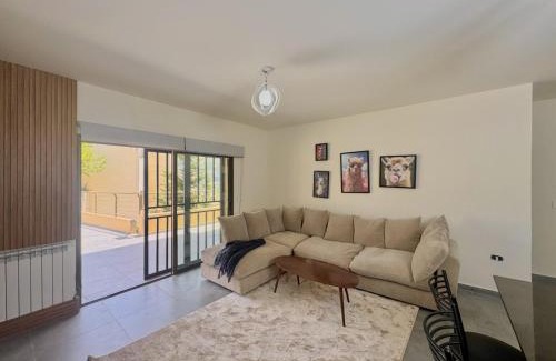 Kfardebian Apartment | Astra Faqra 3BR w Pool and Balcony