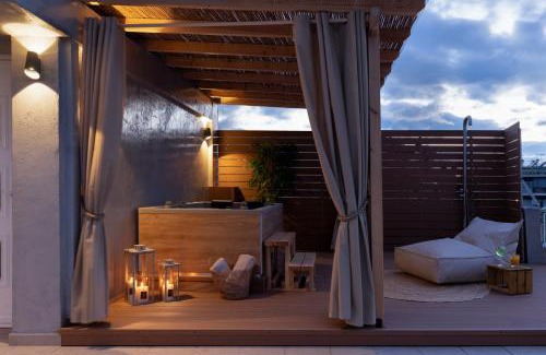 Attiki Apartment | Athens Beautiful Penthouse With Spa 5' to Metro