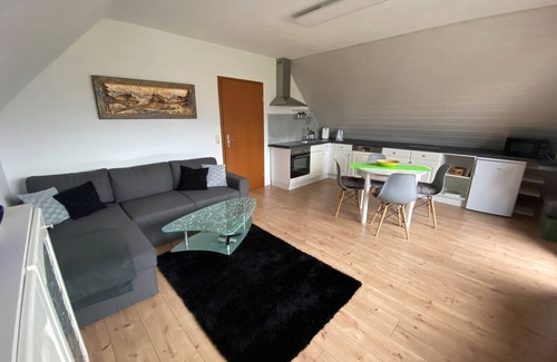 Durbach Apartment | Attic apartment with 55sqm, 2 bedrooms, 1 living/bedroom for max. 5 persons