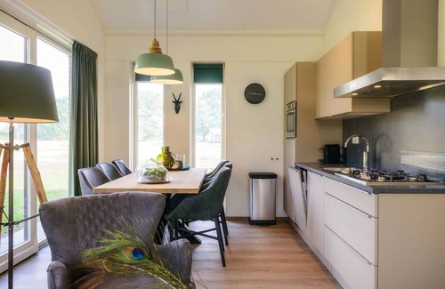 Voorthuizen House | Attractive Bungalow with Covered Terrace near Veluwe
