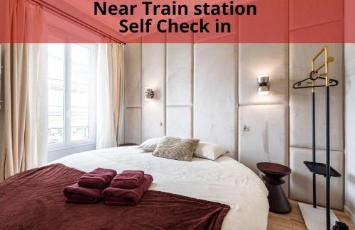 Vernier Apartment | Au Coeur de La Libé - AC - CENTRAL - près tram et supermarchés - lit XXL