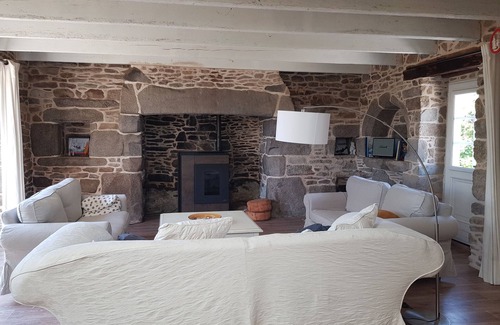 Landeda Cottage | Au-dessus du Port, Grande Ferme Chaleureuse