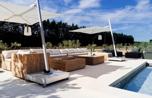 Saint-Pierre-de-Mezoargues House | Au Mas du Papé avec Piscine chauffée et Spa