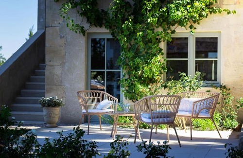 Saint-Pierre-de-Mezoargues House | Au Mas du Papé avec Piscine chauffée et Spa