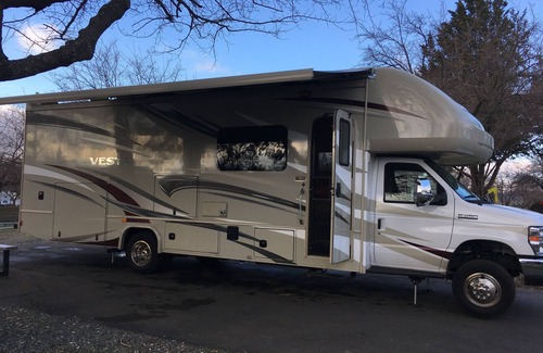 Aptos House | August 12th - August 17th RV site on the Seacleff State Beach Campground.