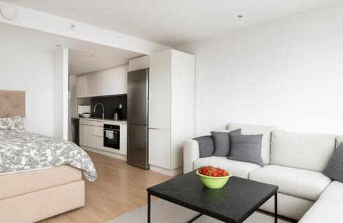 Vaxjo Apartment | Aurora Luxe Apartment Near Vida Arena Free Wifi