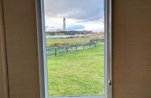 Lossiemouth House | Aurora on the Dunes: Coastal Stay Near West Beach with Lighthouse View!