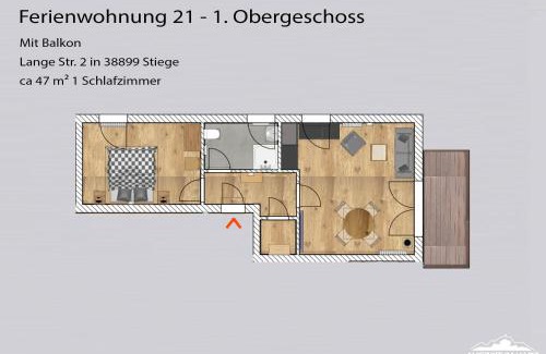 Stiege Apartment | Auszeit-im-Harz Haus 5 Wohnung 21