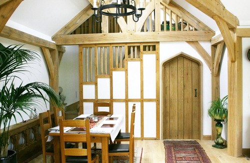 Trevone House | Award Winning Architect-Designed Oak Frame Property - mins walk from beach