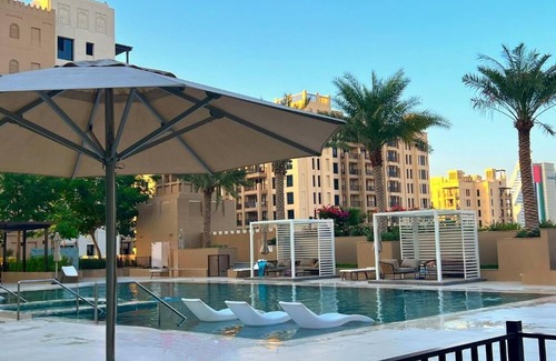 Umm Suqeim 3 Apartment | Aya - Modern 1BR Apartment with Balcony in Rahaal 2