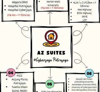 Cyberjaya Apartment | AZ Suites 1 @Putrajaya Cyberjaya