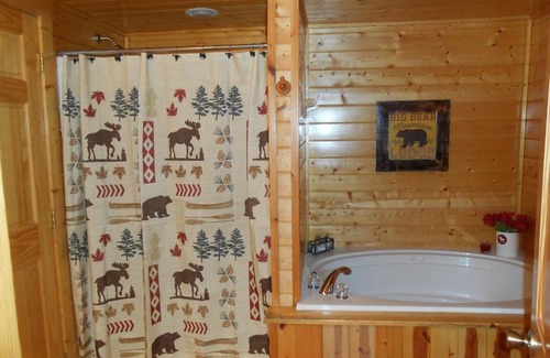 Blairsville House | Azalea Cabin With Fireplace & Huge Back Porch
