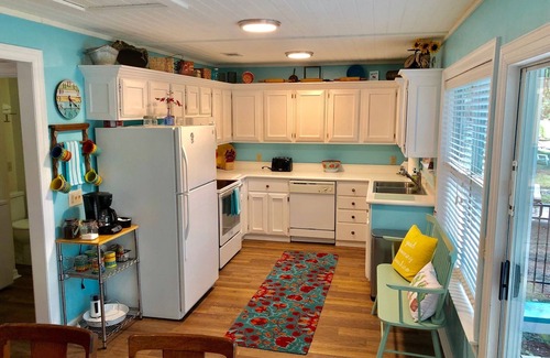 Wimberley House | Azul Casita, Waterfront on Cypress Creek. Relaxation for people and pets also.