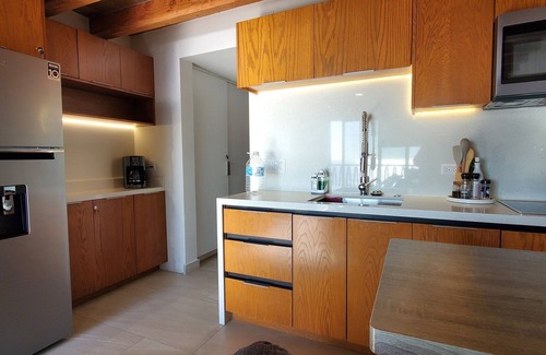 La Fonda Condo | Baja Getaway with sunset by the sea in beautiful Plaza del Mar, Rosarito