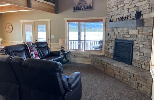 Island Park House | Balcony, Hot Tub Yellowstone