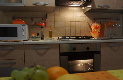 Tropea Apartment | Balcony Overlooking the Sea in the City Center