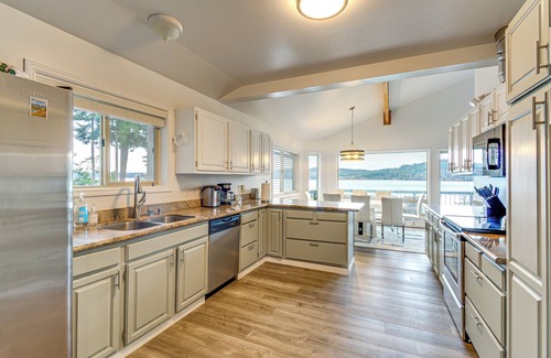 Adelma Beach House | Balcony w/Bay Views: Family Gem in Port Townsend