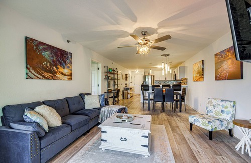 Osage Beach Condo | Balcony w/Marina Views: Lake Ozark Hideaway!