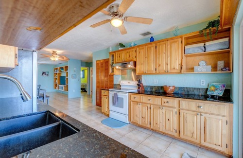 Breezeswept Beach Estates House | Barbados Bungalow: Waterfront Paradise, Canal Front, Boat Ramp, Dogs OK, Prime Ramrod Key Corner Lot