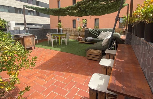 Poblenou House | Barcelona and Room With Terrace on Marbella Beach