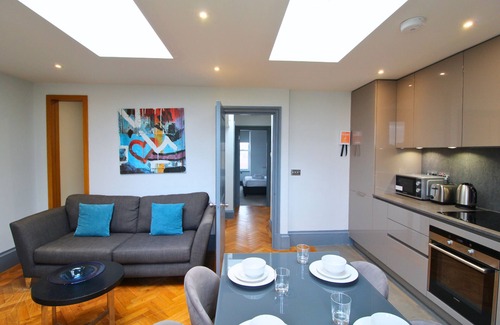 West Kensington Apartment | Barons Court Queens Club by Viridian Apartments