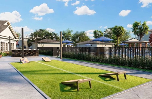 Newberry Apartment | Barsala l Discover Family-Friendly Space w/Fitness & Tennis Facilities